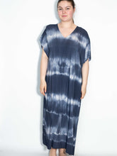 Lang batik kjole